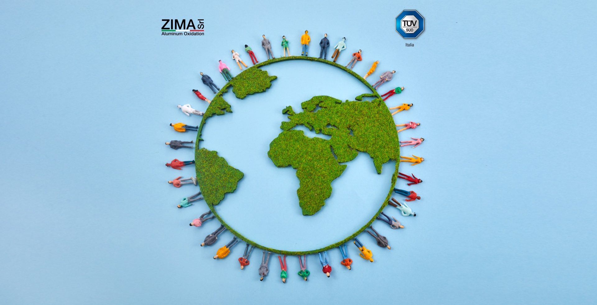 Zima S.r.l. è certificata<br>UNI EN ISO 14001:2025<br>per il Sistema di gestione ambientale